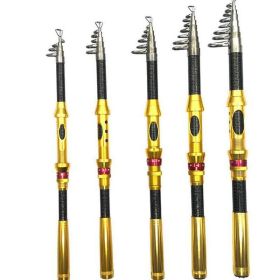 Carbon mini sea otter fishing rod (Option: black-3m)