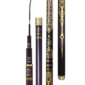 10H Ultra-light 19-adjustable 3.6-10m Fishing Rod (Option: 9.0m)