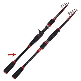 MH Shrinking Rod Straight Shank Shank Carbon Vibration Outlet Rod Fishing Tackle (Option: Gun handle-3.0)